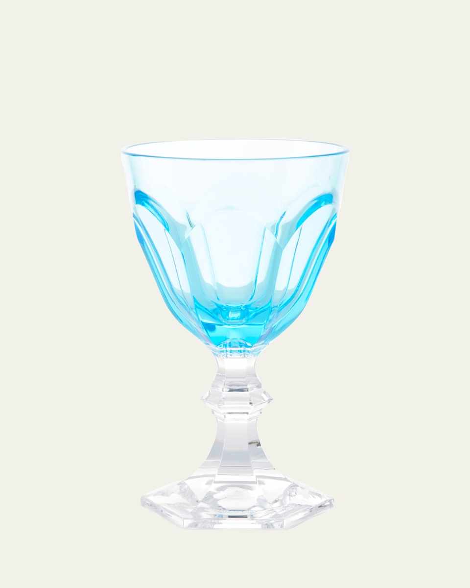 Turquoise Dolce Vita Wine Goblet
